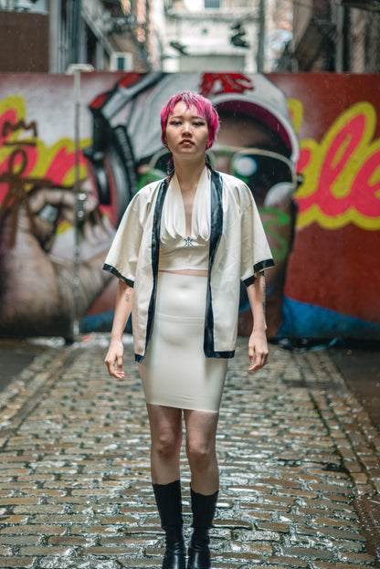 "KHAOS" Latex Kimono (WHVTE) | All Sizes