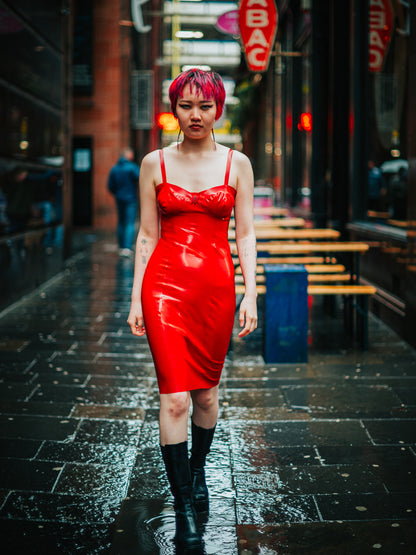 "HEIROPHANT" Latex Dress | Custom Made to fit