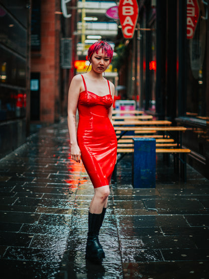 "HEIROPHANT" Latex Dress | Custom Made to fit