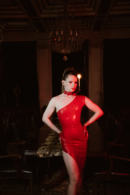 "VIL" Latex Dress (RVD) | Custom Made to fit
