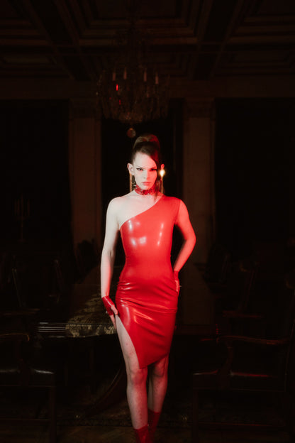 "VIL" Latex Dress (RVD) | Custom Made to fit