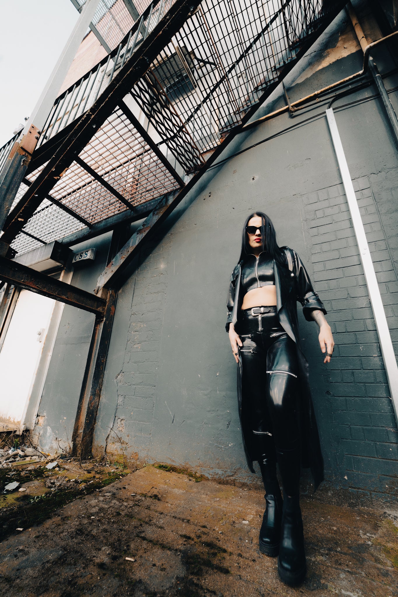 TRINITY Latex Jeans