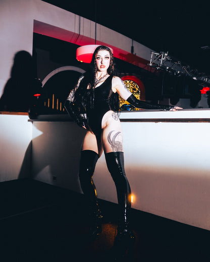 LIQUORICE Latex Bodysuit | Custom Made To Fit