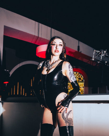 LIQUORICE Latex Bodysuit | Custom Made To Fit