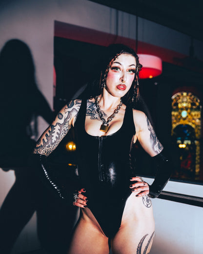 LIQUORICE Latex Bodysuit | Custom Made To Fit