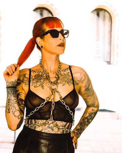 LAMENT Chain Harness | Unisex | Custom Made To Fit