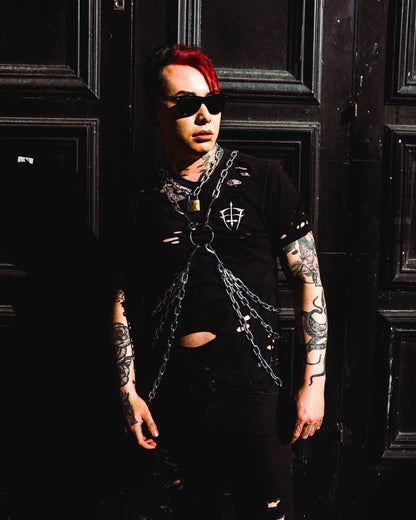 HEX Chain Harness | Unisex | Custom Made To Fit