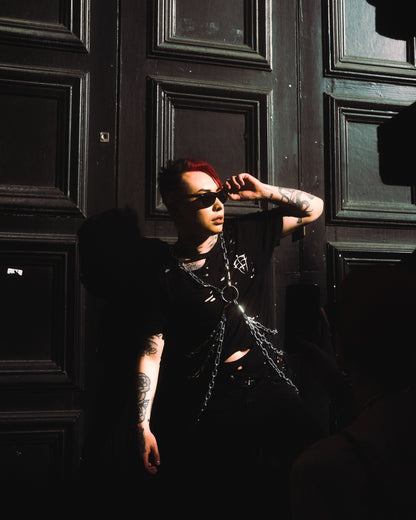 HEX Chain Harness | Unisex | Custom Made To Fit