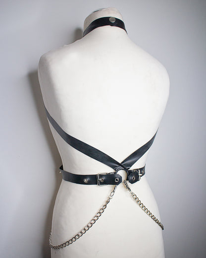 "STARDVST" Latex Harness | Unisex | Custom Made To Fit