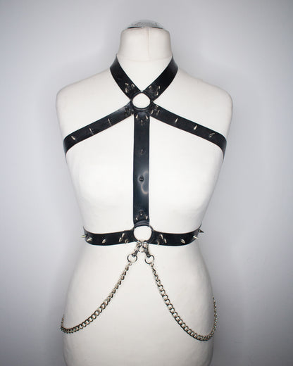 "STARDVST" Latex Harness | Unisex | Custom Made To Fit