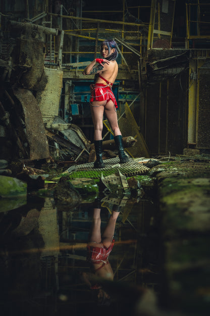 "SANGUINE" Latex Bralette | Custom Made To Fit