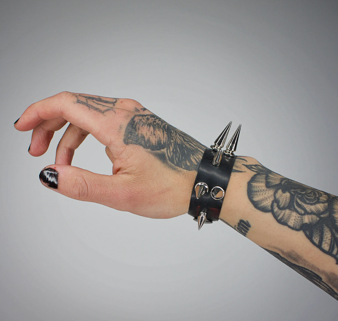 "PVNISHER" Wrist Cuffs