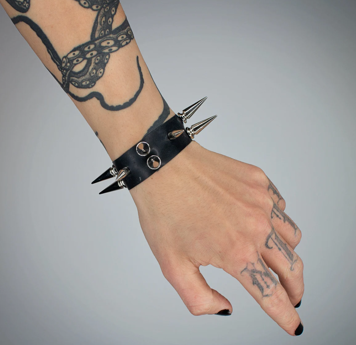 "PVNISHER" Wrist Cuffs